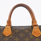 Louis Vuitton Speedy 30 M41526 Monogram Canvas Brown Handbag Boston 08A144004028