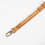 Auth Louis Vuitton Vachetta Leather Shoulder Strap Adjustable Tan Vintage XY266