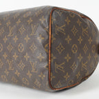 Authentic Louis Vuitton Monogram Speedy 30 M41526 Handbag vintage 03A226063227