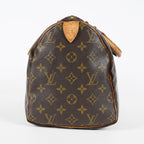 Louis Vuitton Speedy 30 M41526 Monogram Canvas Hand Boston Bag Used 08E135060007