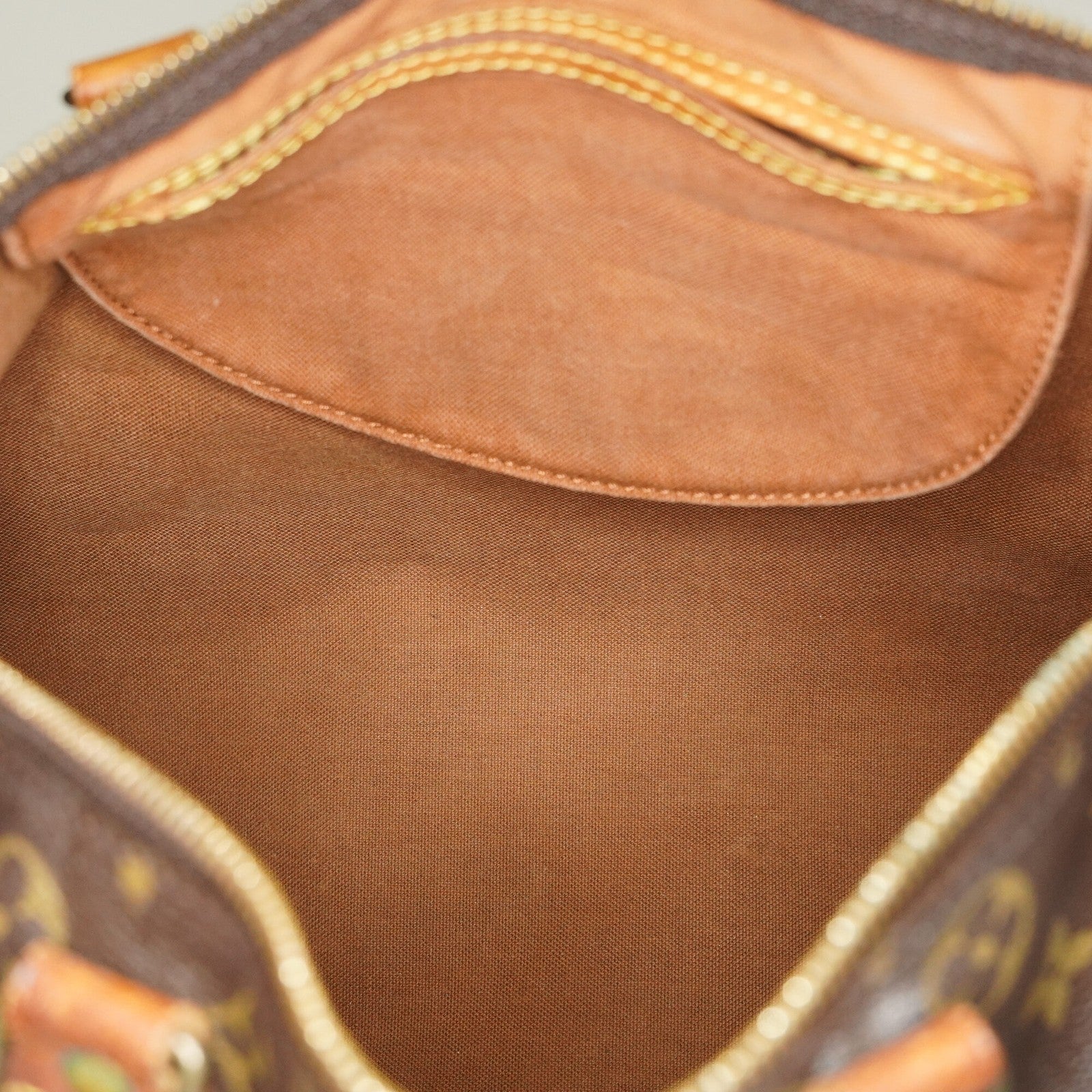Louis Vuitton Monogram Speedy 30 Boston Handbag Brown Canvas M41526 07E124070030