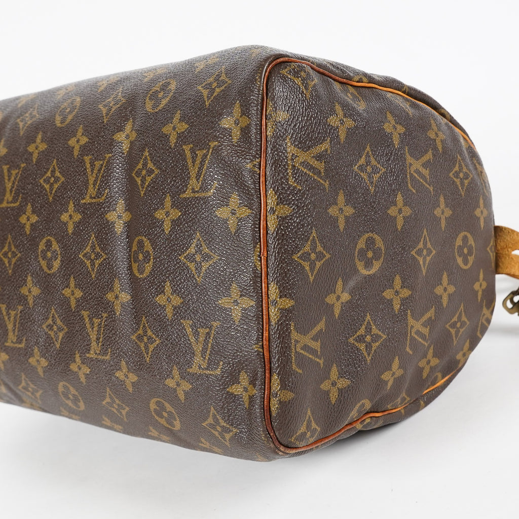 Louis Vuitton Speedy 30 M41526 Monogram Canvas Brown Handbag Used 07A296006031