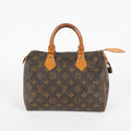 Louis Vuitton Monogram Speedy 25 Boston Handbag Brown M41528 08E176600020