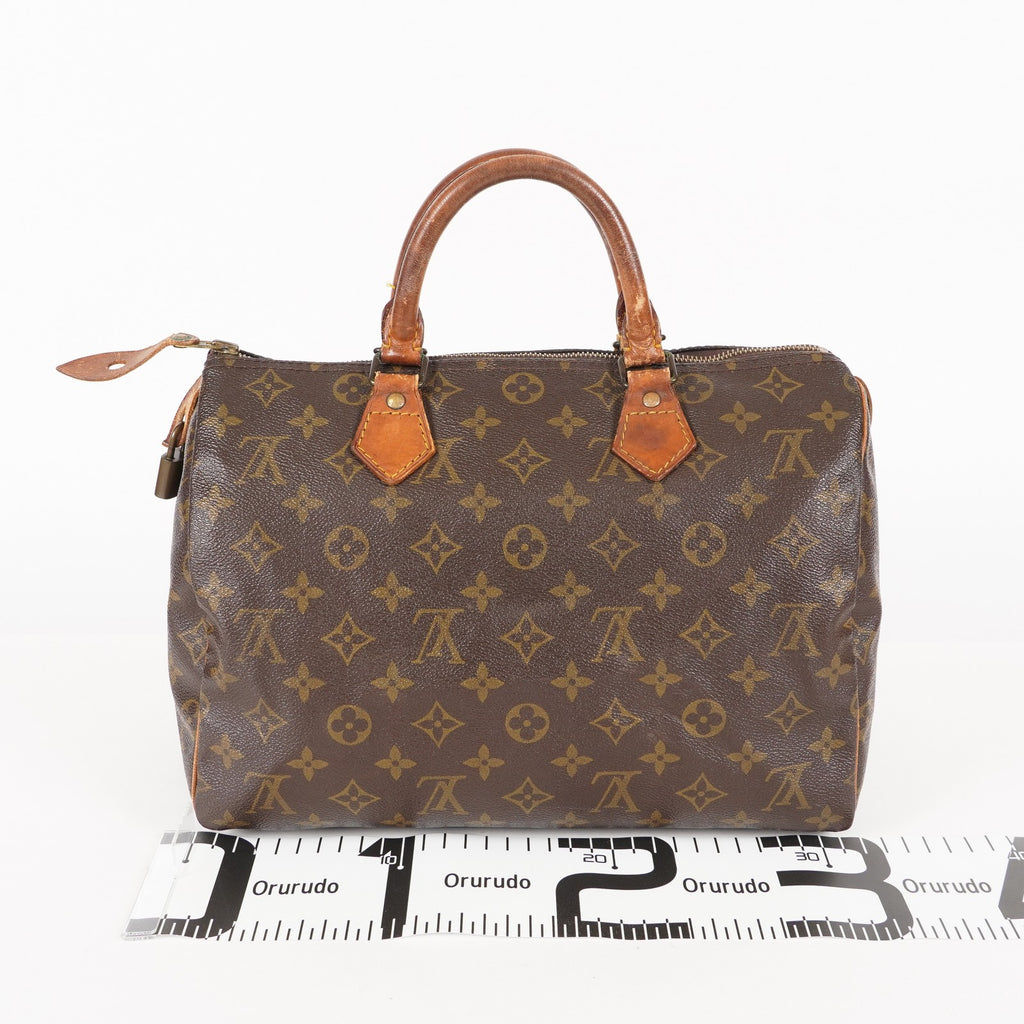 Authentic Louis Vuitton Monogram Speedy 30 Handbag vintage M41526 06E325720010