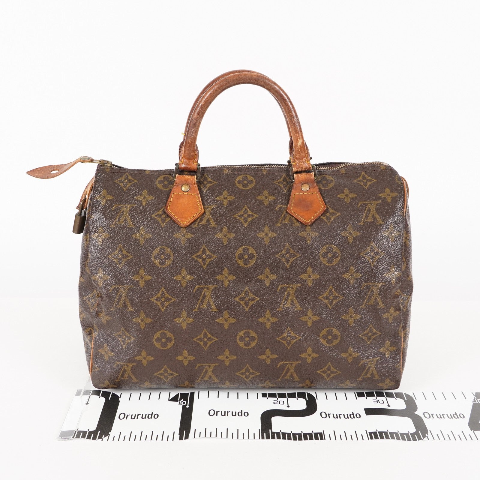 Authentic Louis Vuitton Monogram Speedy 30 Handbag vintage M41526 06E325720010