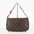Louis Vuitton Pochette Accessoires M51980 Monogram Canvas Brown Bag 08E102970002