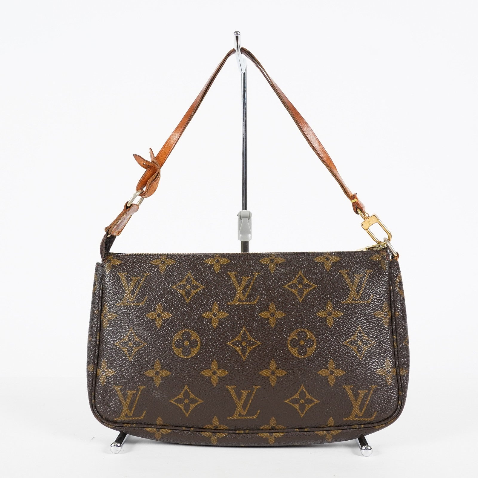 Louis Vuitton Pochette Accessoires M51980 Monogram Canvas Brown Bag 08E102970002