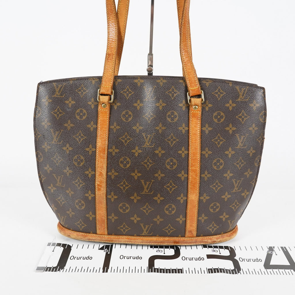 Louis Vuitton Babylone Monogram Shoulder Tote Bag Brown M51102 07E072200017