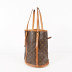 LOUIS VUITTON Monogram Bucket GM M42236 Shoulder Bag LV used 06E102173614