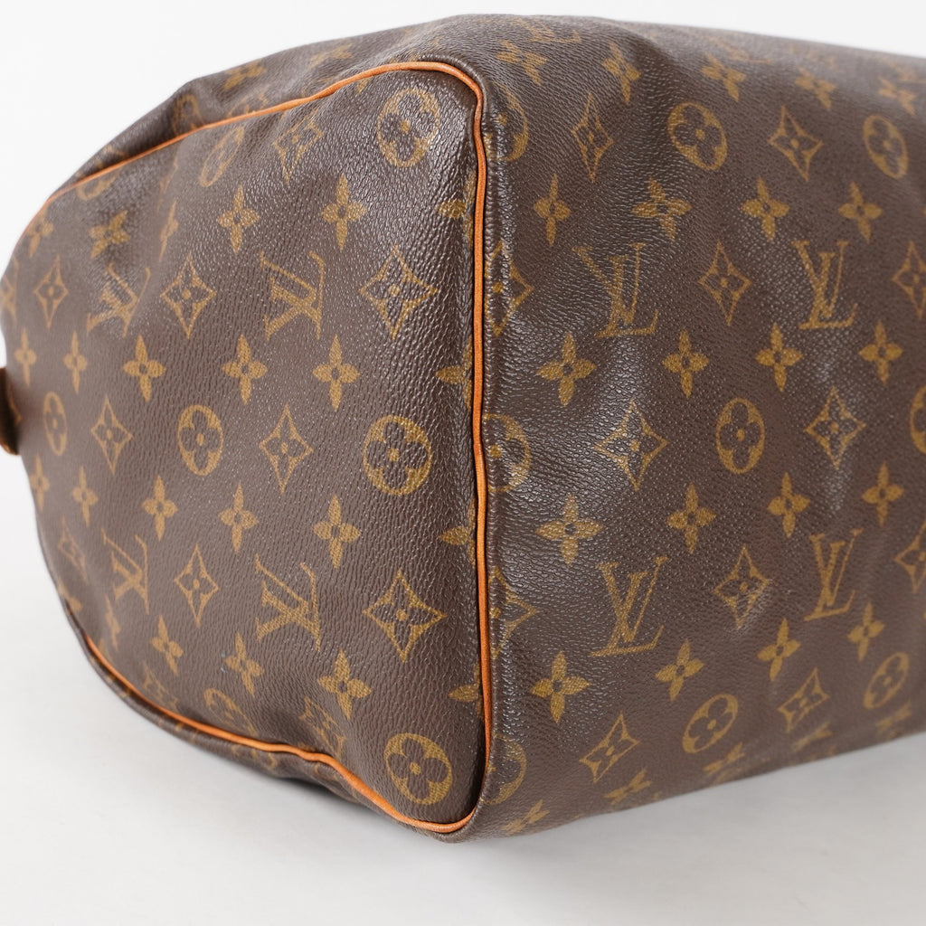 Authentic Louis Vuitton Monogram Speedy 40 M41522 Hand Boston Bag 03E057370011