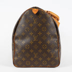 Louis Vuitton Keepall 50 Monogram Canvas Brown Used Duffle M41426 07E203410027