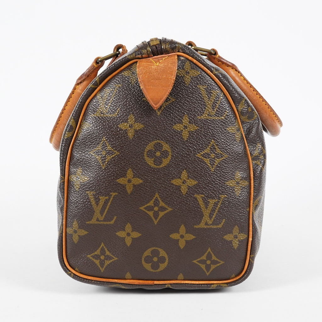 Louis Vuitton Speedy 25 M41528 Brown Monogram Canvas Handbag Used 07A196520831