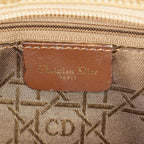 Christian Dior Vintage Lady Bag Cannage Quilt Nylon Medium beige 02A083946805