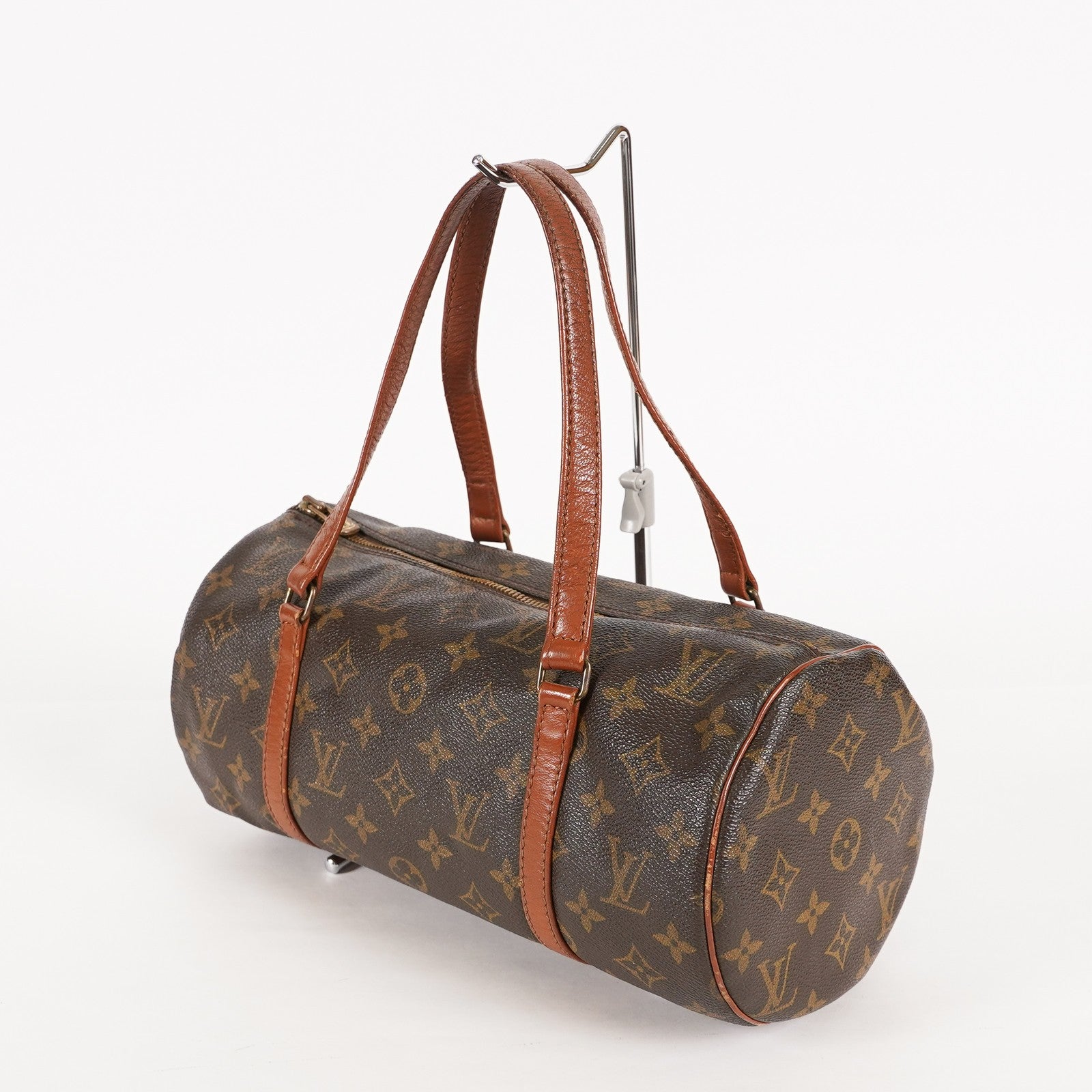 LOUIS VUITTON Papillon 30 Hand Bags Monogram Canvas M51385 Vintage 02A173546405