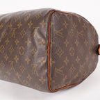 Authentic Louis Vuitton Monogram Speedy 30 Handbag vintage M41526 06E124290027
