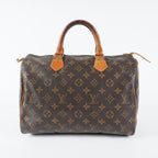 Authentic Louis Vuitton Monogram Speedy 30 M41526 Handbag vintage 03A255720027