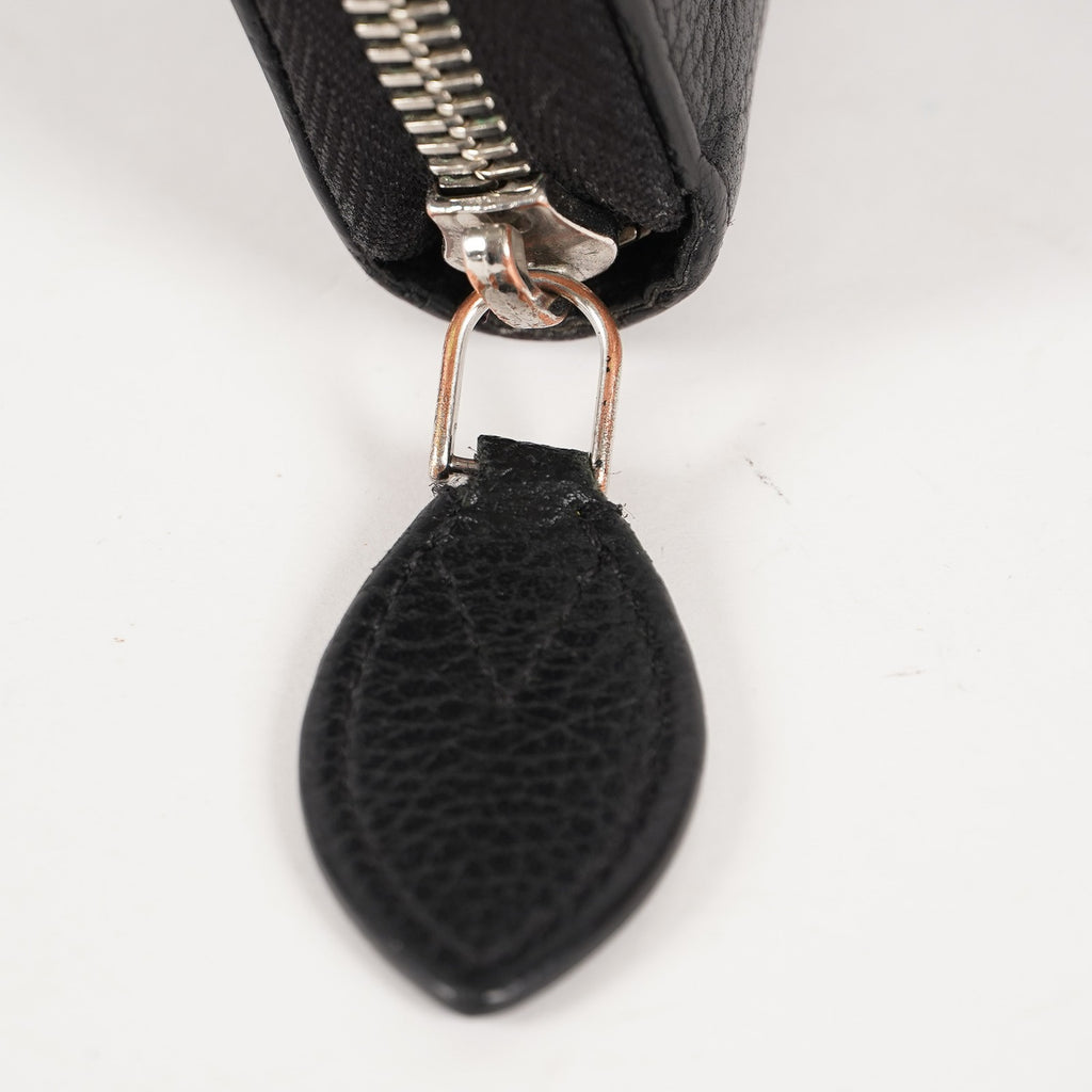 Louis Vuitton Monogram Mahina Zippy Zip-Around Wallet M61867 Noir 03T022500009