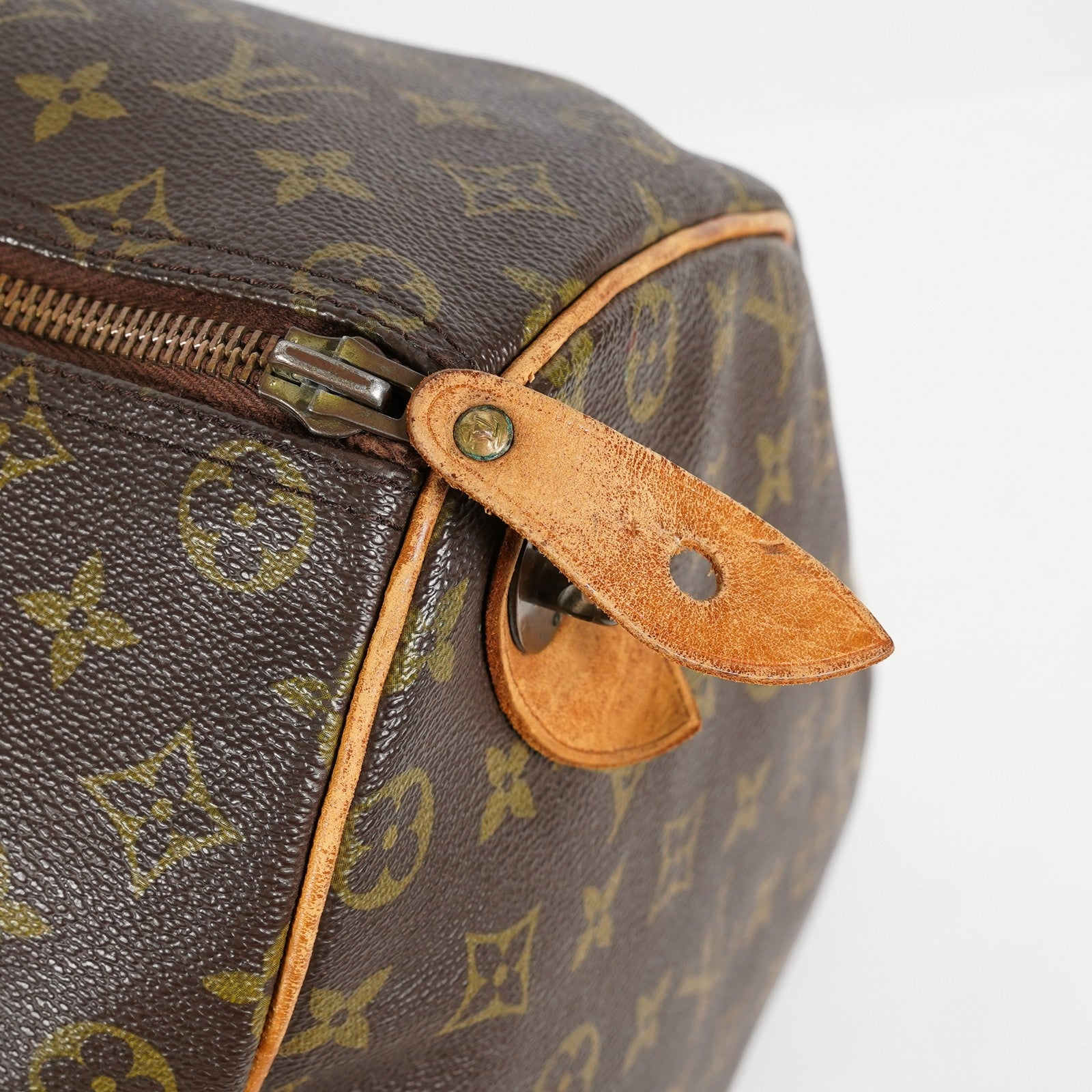 Louis Vuitton Keepall 45 Monogram Canvas Brown Duffle M41428 Used 08A143546403