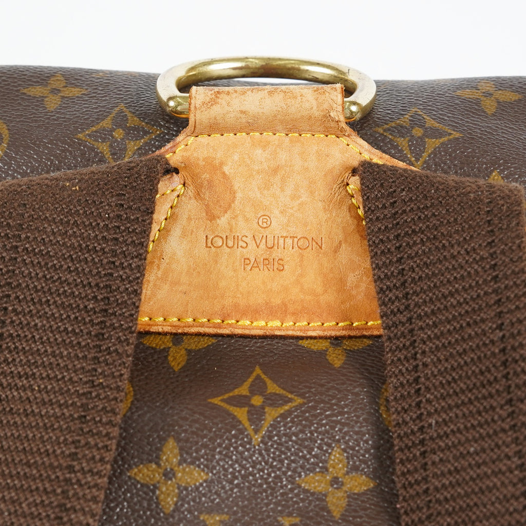 Louis Vuitton Montsouris GM M51135 Monogram Canvas Brown Backpack 09M434192108