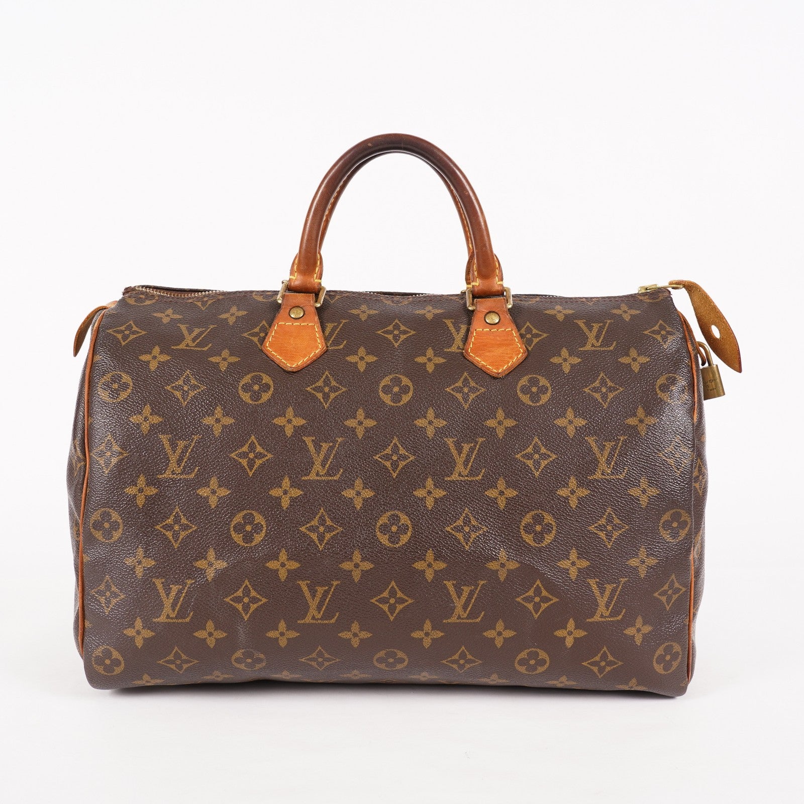 Authentic Louis Vuitton Monogram Speedy 35 M41524 Handbag vintage 06E345720025