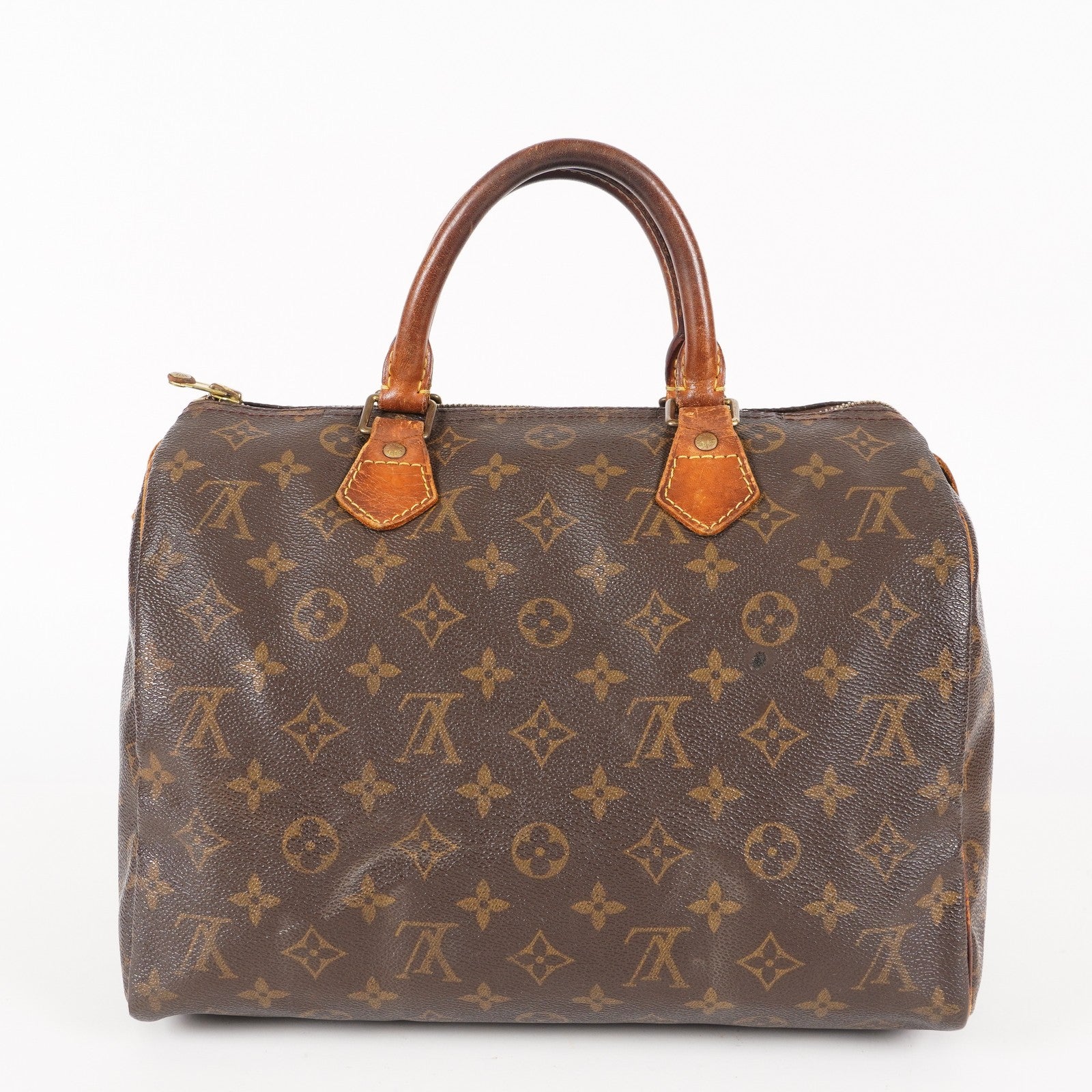 Authentic Louis Vuitton Monogram Speedy 30 Handbag vintage M41526 06E373520002
