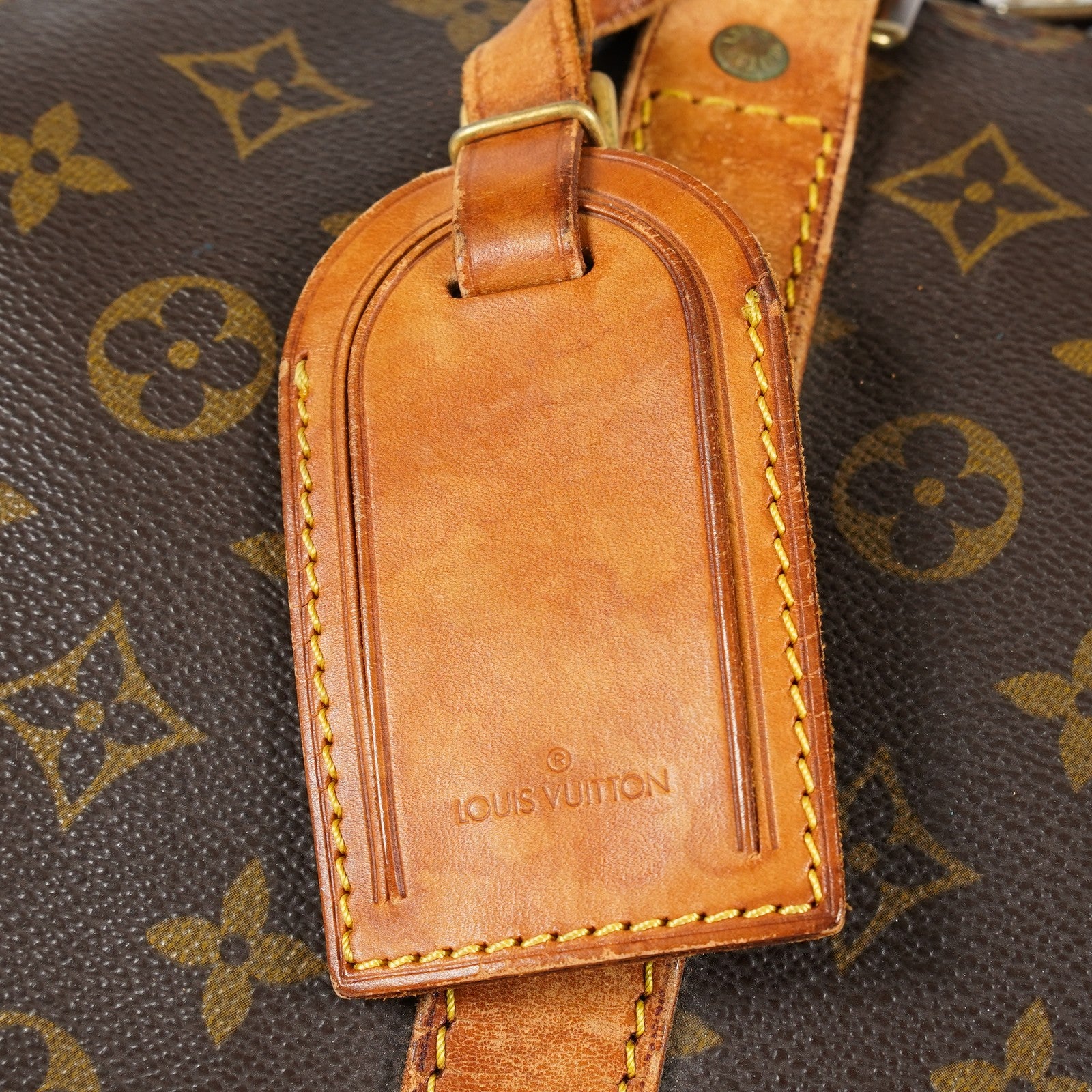 Louis Vuitton M41422 Monogram Keepall Bandouliere Boston Bag Used 07E033080027