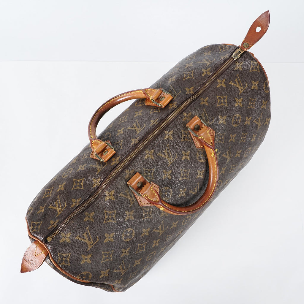 Authentic Louis Vuitton Monogram Speedy 40 Hand Boston Bag M41522 03A435834427