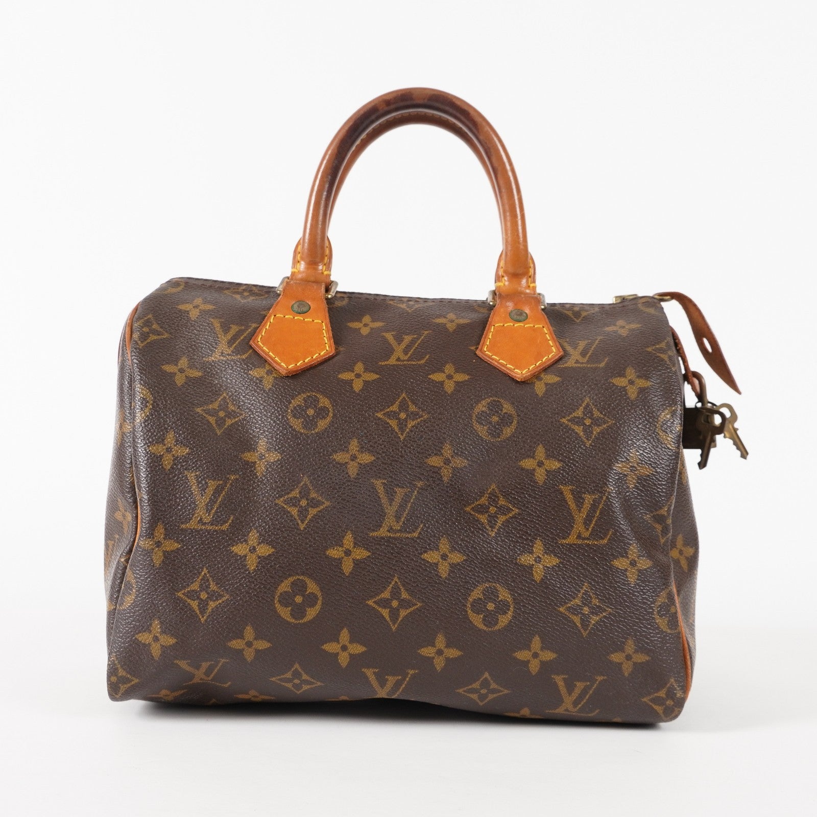 Authentic Louis Vuitton Monogram Speedy 25 M41528 Handbag vintage 03E237150002