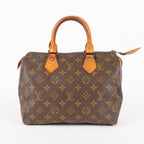 Authentic Louis Vuitton Monogram Speedy 25 Handbag vintage M41528 05E105280029
