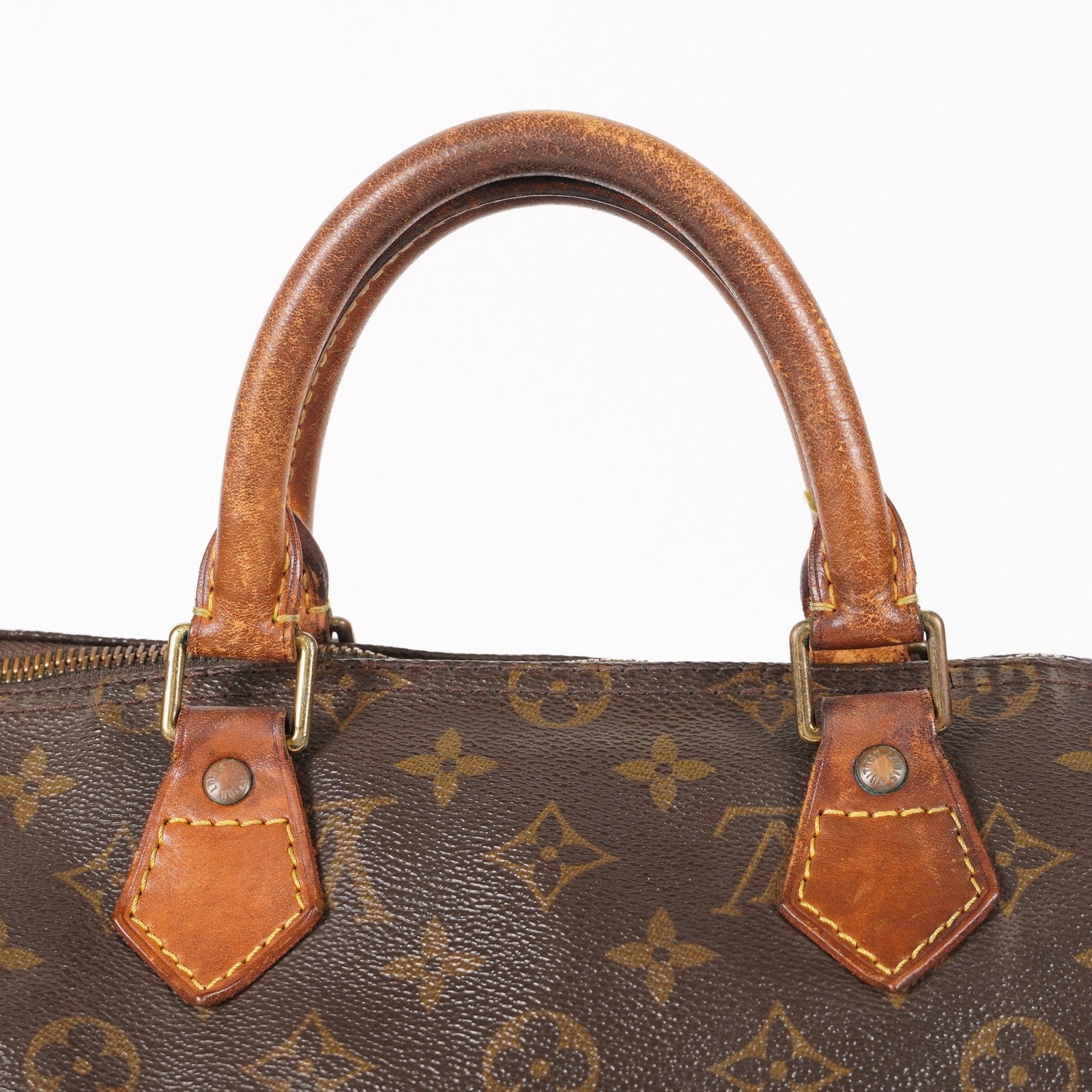 Authentic Louis Vuitton Monogram Speedy 35 Handbag vintage M41524 06E435060012