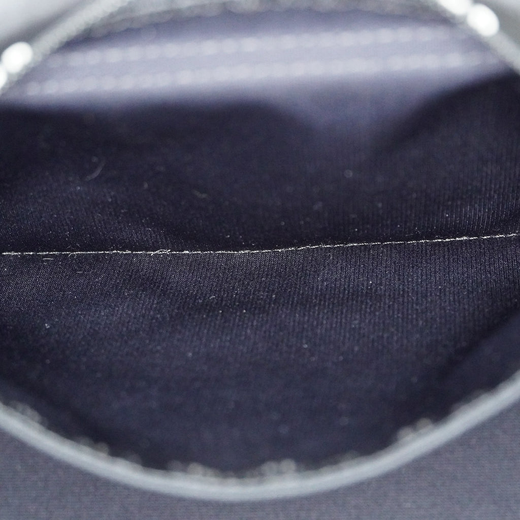 Longchamp Le Pliage 2Way Top Handle Bag 28cm Black Nylon Used 08E141320007