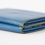 Louis Vuitton Blue Epi Leather Elise Compact Wallet  XY215