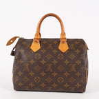 Authentic Louis Vuitton Monogram Speedy 25 Handbag vintage M41528 05E047370016