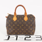 Authentic Louis Vuitton Monogram Speedy 25 Handbag vintage M41528 06E479092803