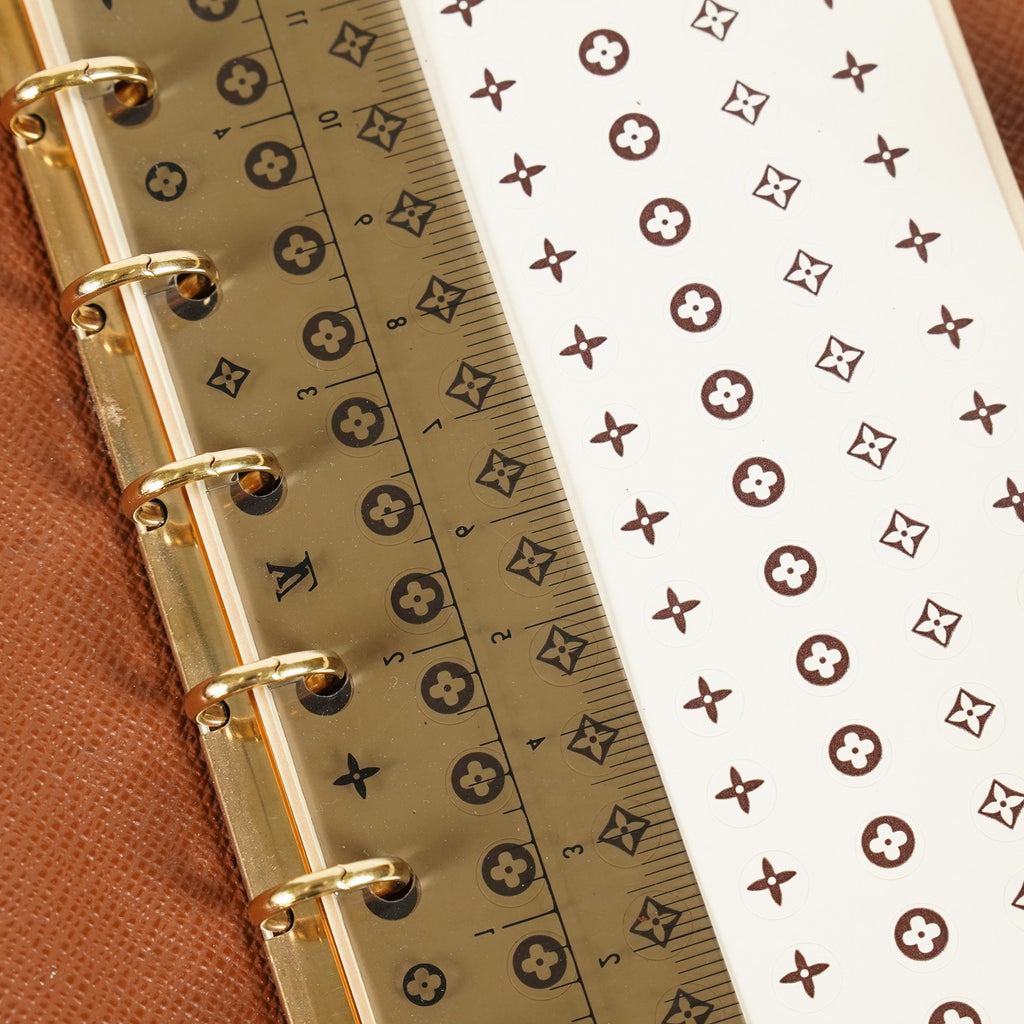 Louis Vuitton Monogram Agenda PM Notebook Cover R20005 Brown Used 08E21825007