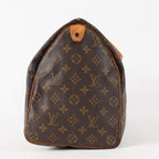 Authentic Louis Vuitton Monogram Speedy 40 Hand Boston Bag M41522 03E125830011