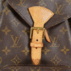 Louis Vuitton Montsouris MM Monogram Canvas Backpack Brown M51136 08E214070010