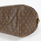 Louis Vuitton Speedy 35 Monogram Brown Canvas Handbag Used M41524 07A266864031