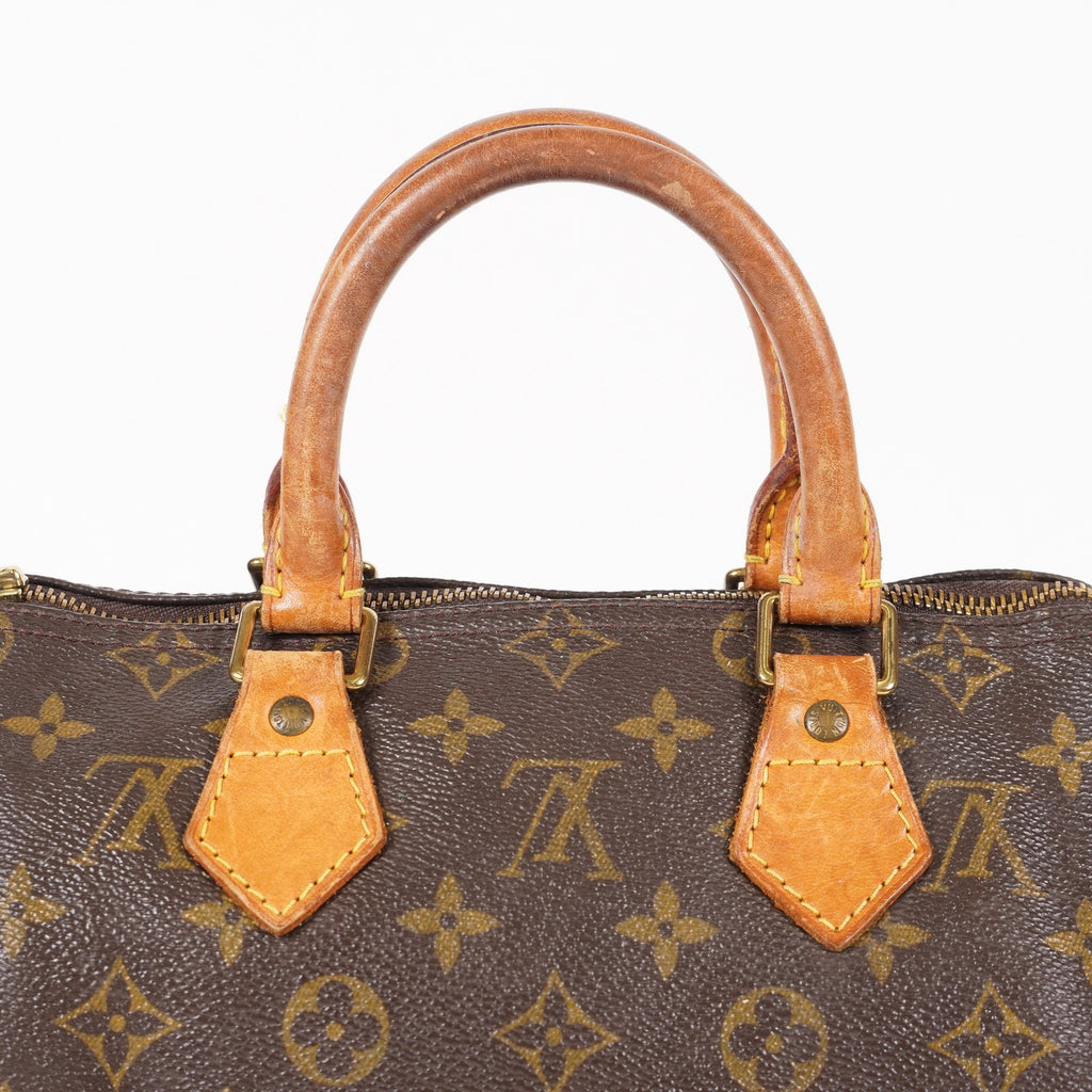 Authentic Louis Vuitton Monogram Speedy 25 Handbag vintage M41528 06E447370010