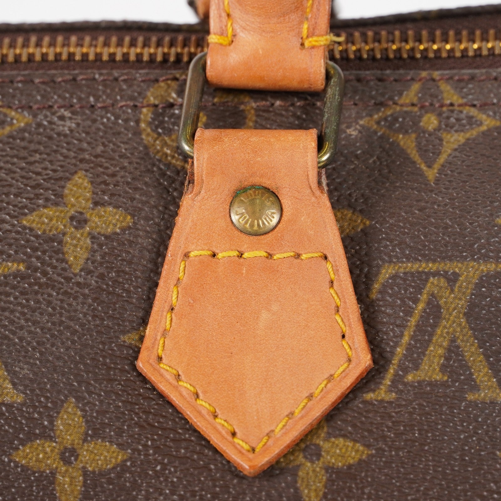 Authentic Louis Vuitton Monogram Speedy 25 Handbag  M41528 vintage 03E4910120011