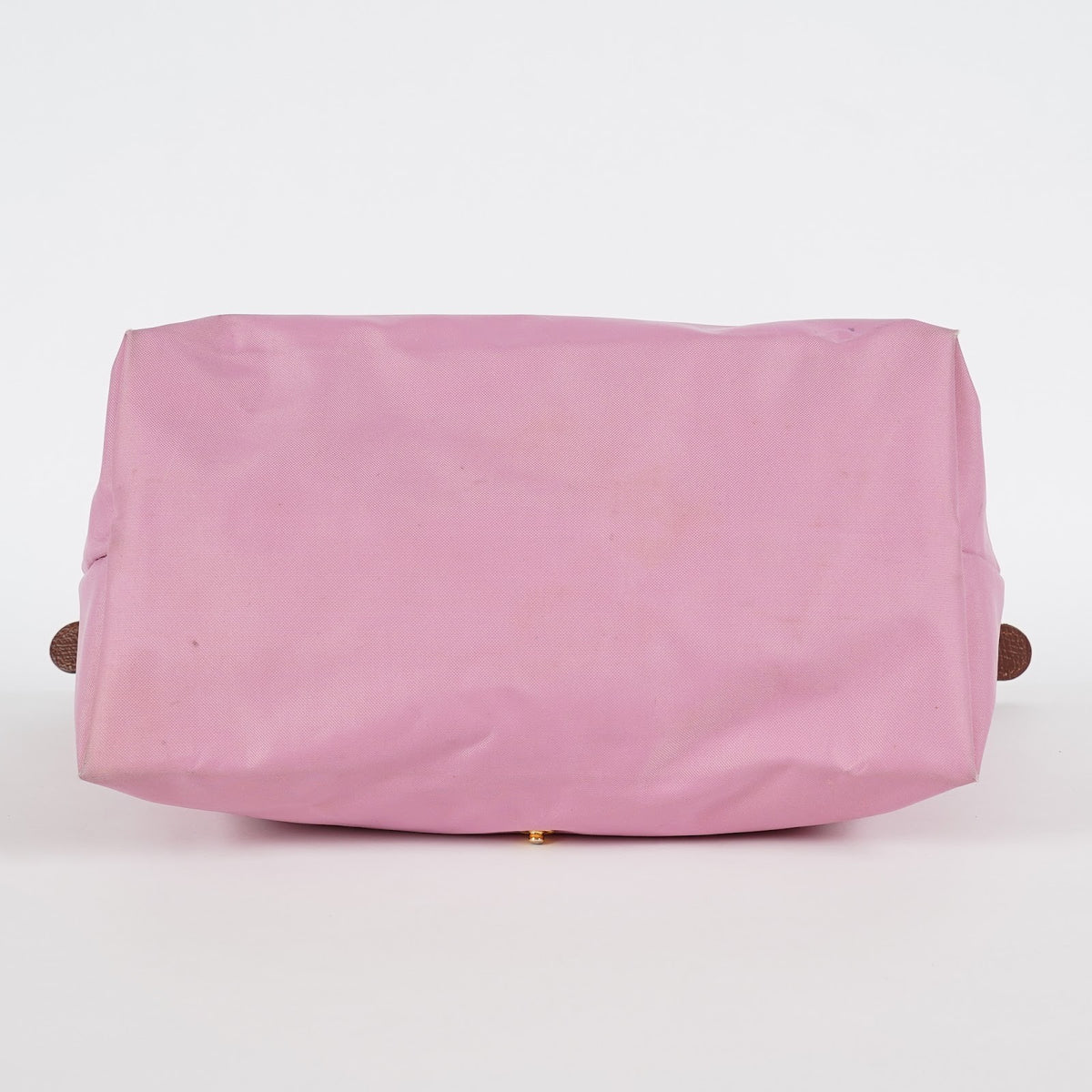 LONGCHAMP Le Pliage Nylon Leather Tote Shoulder Hand Bag Pink Used 08M18396617