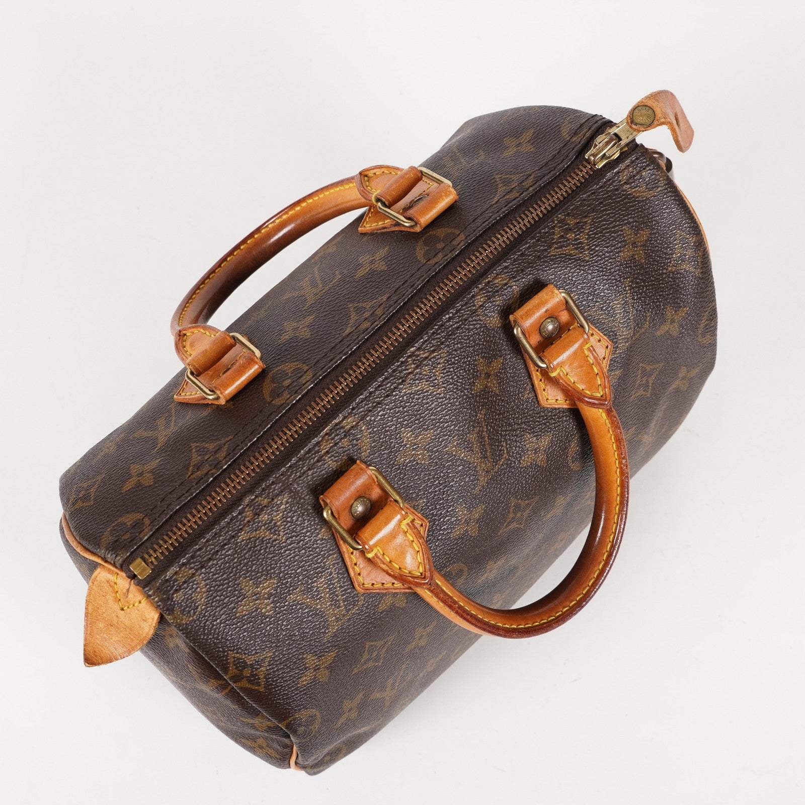 Authentic Louis Vuitton Monogram Speedy 25 Handbag vintage M41528 05E047370016
