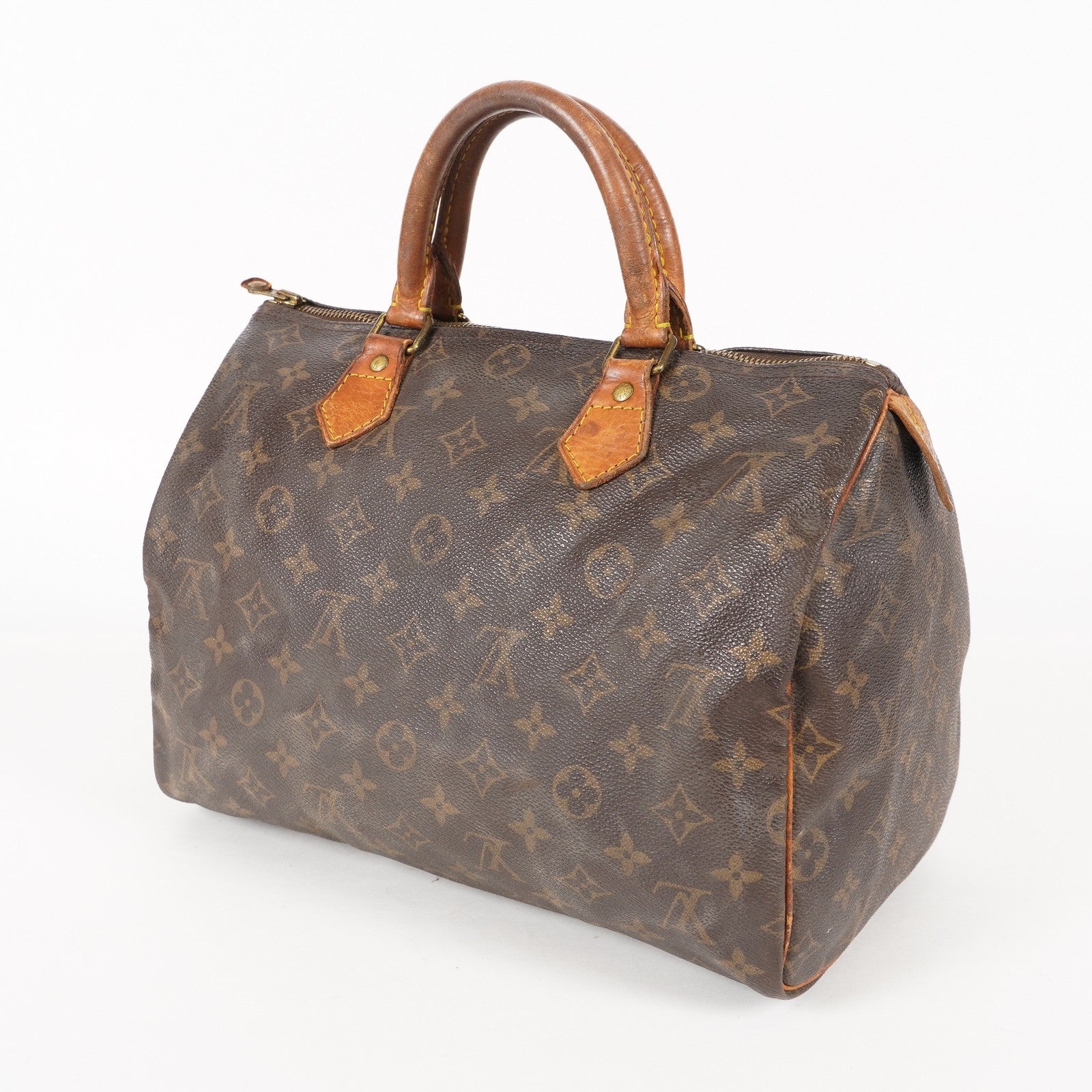 Authentic Louis Vuitton Monogram Speedy 30 Handbag M41526 vintage 06E344070012