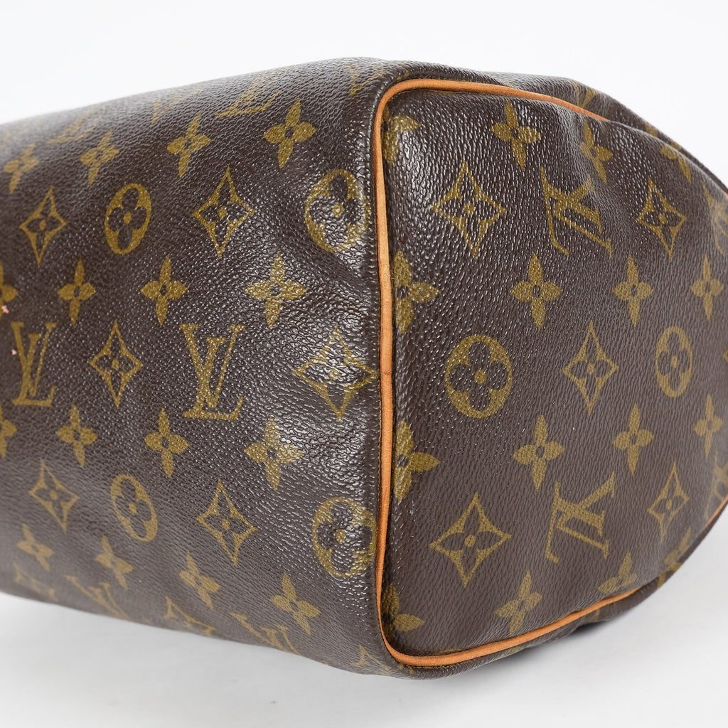 Louis Vuitton Speedy 25 M41528 Brown Monogram Canvas Handbag Used 07A196520831