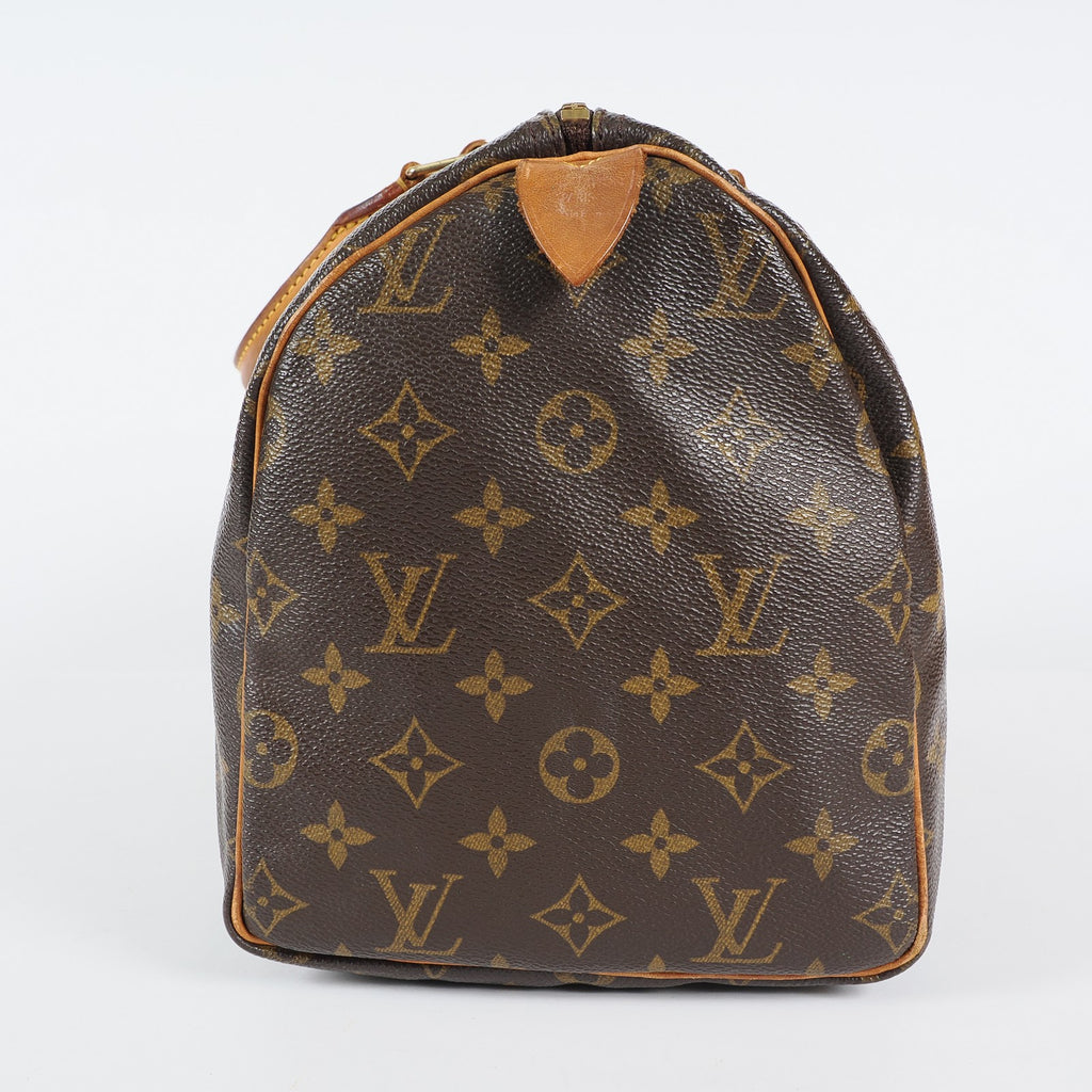 Authentic Louis Vuitton Monogram Speedy 30 M41526 Handbag vintage 04A126177607