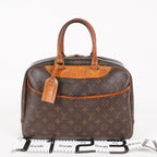 LOUIS VUITTON Deauville Handbag M47270 Monogram canvas Brown 06E062750021
