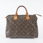 Authentic Louis Vuitton Monogram Speedy 30 M41526 Handbag vintage 03A326063227
