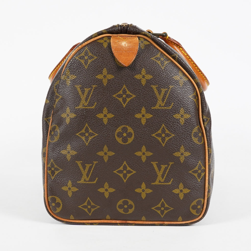 Louis Vuitton Speedy 30 M41526 Monogram Canvas Brown Handbag Used 07A285777231