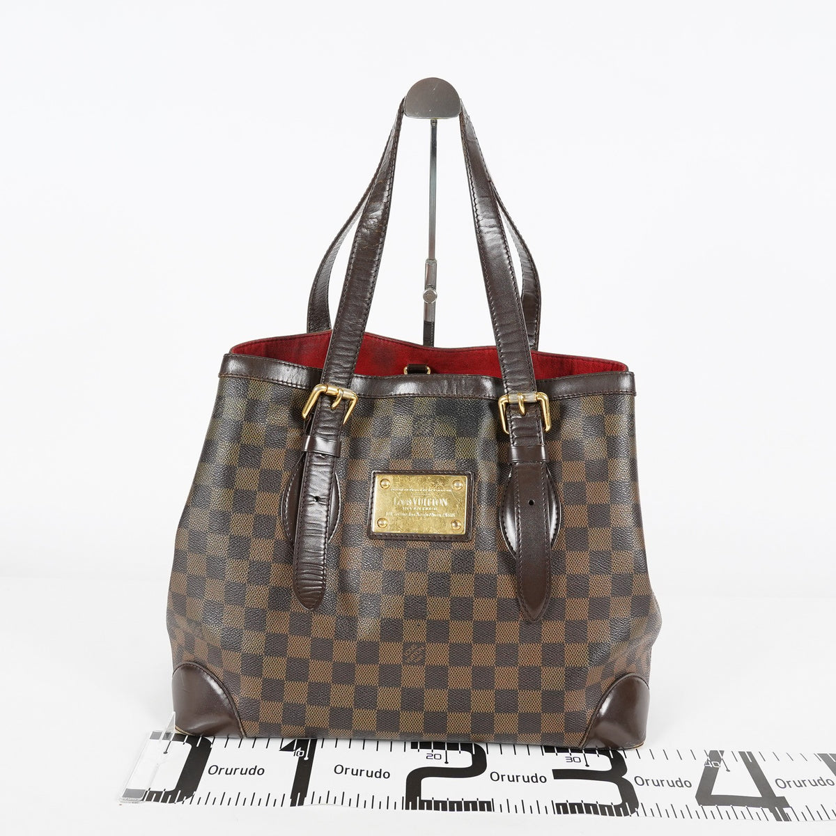 Louis Vuitton Hampstead MM N51204 Damier Ebene Shoulder Tote Bag 08E083190030