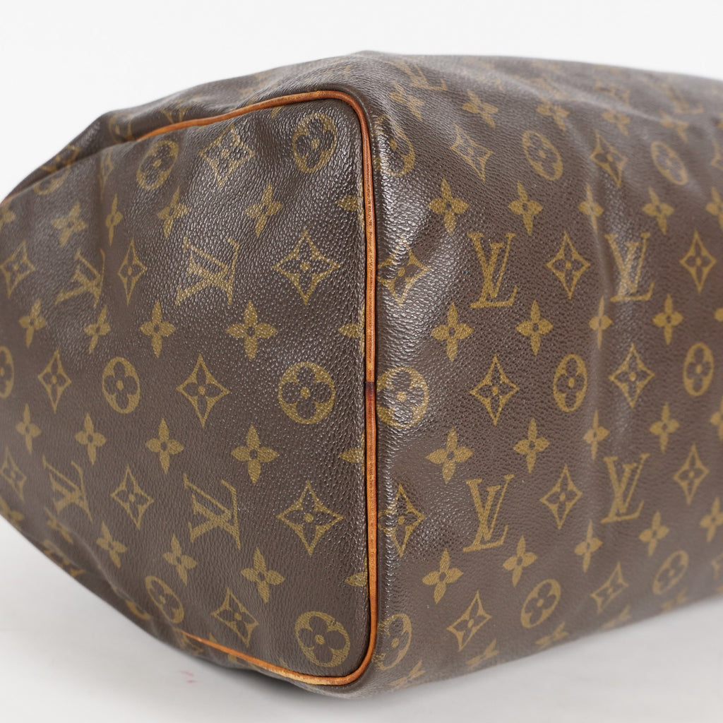 Authentic Louis Vuitton Monogram Speedy 40 M41522 Hand Boston Bag 01E095830030